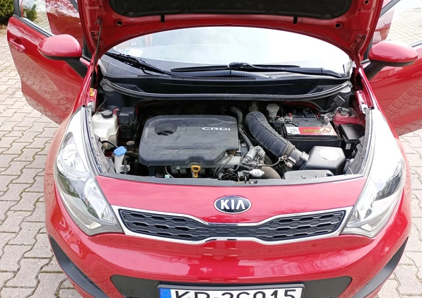 Kia Rio cena 17300 przebieg: 112500, rok produkcji 2014 z Kraków małe 154